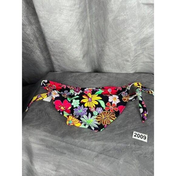 Salt + Cove Junior Side Tie Floral Print Swim Bottom Separates Juniors BHFO 7057 - Picture 6 of 6